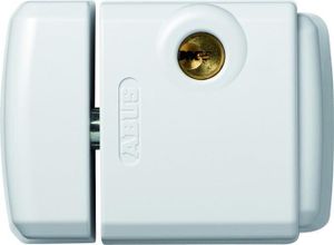 ABUS Fenster-Zusatzsicherung FTS3003 AL0125- Fensterschloss für nach innen öffnende Fenster, gleichschließend, 31735 - Weiß