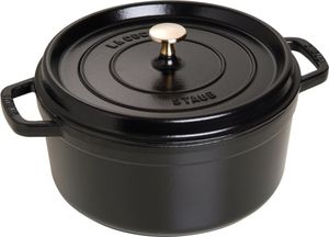 STAUB Cocotte Bräter new Classic Gusseisen 5 l Ø26cm schwarz