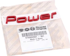 Original Fiat Emblem Schriftzug Power Heckklappe Ducato 250 ab 2014 735650987