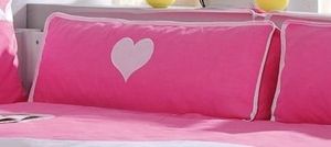 Relita Seitenkissen rosa/weiß/herz 20256 für Relita Betten, TX5102025