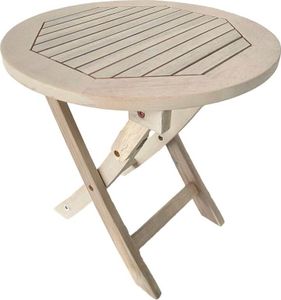 Klapptisch Balkontisch Beistelltisch 48 cm Rund Akazienholz Gartentisch Weiß Klapptisch Balkontisch Beistelltisch 48 cm Rund Akazienholz Gartentisch Weiß