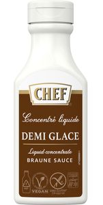 Chef Demi Glace Braune Sauce Premium Konzentrat für Soßen 200ml