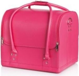Profesionálna kozmetická taška, kadernícka taška MIA BAG PINK 30x24,5x25,5 cm
