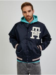 Dunkelblauer Herren-Bomber Tommy Hilfiger