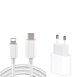 iPhone 12 Schnellladegerät USB C Ladekabel Netzteil Ladegerät Adapter für iPhone 13, 13 Mini, 12, 11, XR, XS, X, 8, 7, 6, 5 Max Plus iPad