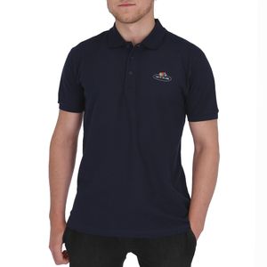 Fruit of the Loom Polo-Shirt mit Vintage-Logo