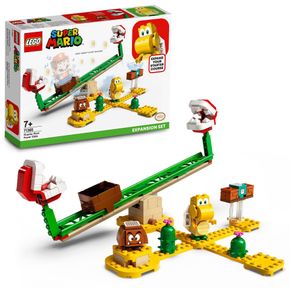 LEGO 71365 Super Mario Piranha-Pflanze-Powerwippe – Erweiterungsset, Bauspiel