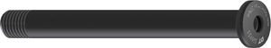DT Swiss HWQASM00S1461S Vorderrad-Steckachse RWS plug in Alu, 12x1,5mm/100mm, ohne Hebel TA Road E-Thru, schwarz