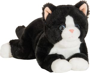 Teddy Hermann Schlenkerkatze schwarz kuscheliges Plüschtier 30cm