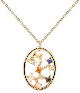 PDPAOLA Halskette STERNZEICHEN 18K gold plated silver gold