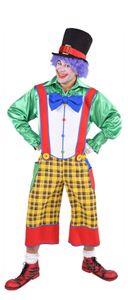 M217279-XL-XXL Herren Clown Latzhose Kasper Kostüm Coco Gr.XL-XXL