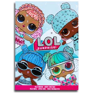 L.O.L. Surprise - Adventskalender mit Schokolade, Schoko Weihnachts Kalender A