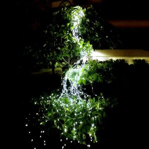 Led Lichterbündel, Gießkanne Lichterkette 8 Modi 100 LED Blinkende Sternenklare Wasserfall Twinkle Willow Branches Ast String Lichter Leuchten Wasserdichte mit Fernbedienung Innen Außen Nachbildung