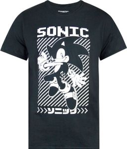 Sonic The Hedgehog - pánské tričko NS5265 (M) (Černá)