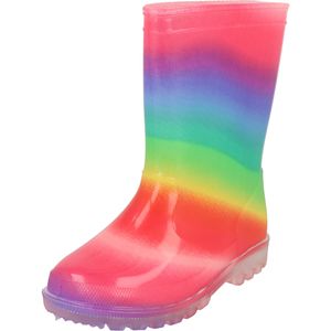 Henkelmann Mädchen Schuhe Gummistiefel 1XP0012401 Regenbogen Wasserdicht
