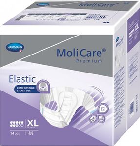 Hartmann MoliCare® Premium Elastic, 8 Tropfen - Größe XL | Packung (14 Stück)