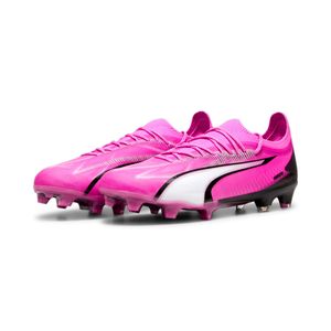 Puma Ultra Ultimate FG/AG Herren Fussballschuhe  - 107744, Farbe:Pink, Herren Schuhe:41