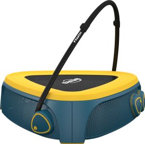 BERG Trampolin Hoppaa mit Griffstange 90 x 90 cm gelb