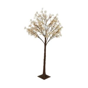 LED Baum Blume buit-in l150 cm-126L weiß Weihnachtsbeleuchtung