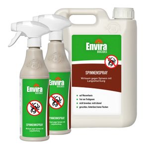 Envira Spinnen-Spray in Nachfüllpack- Spinnenabwehr für Außen und Innen