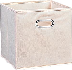 Zeller Aufbewahrungsbox, beige, Vlies 28x28x28