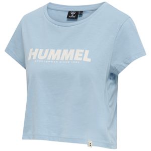 hummel hmlLEGACY Cropped T-Shirt Damen placid blue XL