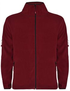 Herren Luciane Microfleece Jacket - Farbe: Garnet Red 57 - Größe: L