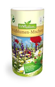 Wildblumen - Mischung in Dose | Wildblumenwiese von N.L. Chrestensen