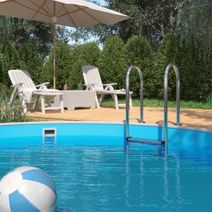 OK-Living Poolleiter , 49 x 158 cm, Stahl