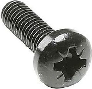 Adam Hall 19" Parts 5410 BLK - Kreuzschlitzschraube M6 x 16 schwarz