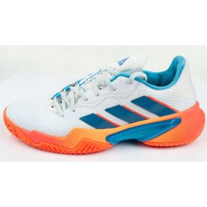 adidas BARRICADE M - Herren Tennisschuhe Allcourt Schuhe Weiß GW2963 , Größe: EU 42 2/3 UK 8.5