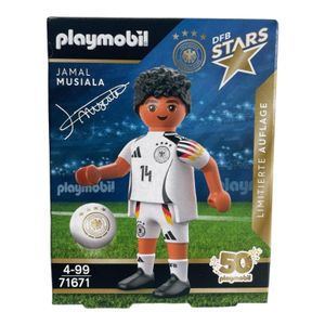 PLAYMOBIL DFB Stars Spielerfiguren zur Auswahl - Limitierte Auflage zur EM 2024 (71671 - Jamal Musiala)