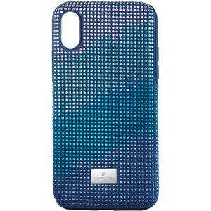 Swarovski Crystalgram Smartphone Schutzhülle mit Stoßschutz, iPhone® XS Max, blau 5533972 Neuheit 2020