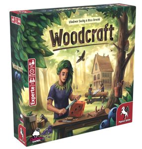 Woodcraft, Brettspiel, für 1-4 Spieler, ab 12 Jahren (DE-Ausgabe)