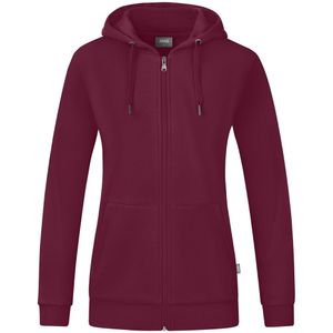 JAKO Kapuzenjacke Organic maroon maroon 36