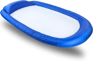Best Sporting Mesh Mat - Luftmatratze mit Netz Wasserhängematte Pool Lounge - Blau