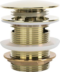 Rea Badewannenstöpsel Klik-Klak Gold 6cm