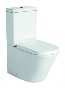 Stand-WC mit Spülkasten CT1099 - Wasseranschluss oben - inkl. Soft-Close-Deckel