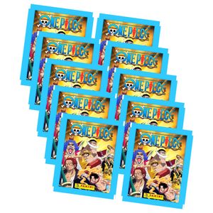 Panini One Piece Sticker - Summit War - Entscheidungsschlacht (2023) - 10 Tüten Sammelsticker