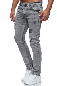 Jeans Hosen Herren Stretch Hose Jeans Slim fit Skinny Jeans    25899-Schwarz