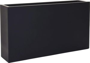 VIVANNO Raumteiler Fiberglas ELEMENTO SLIM Kasten, Anthrazit matt - 90x20x50 cm