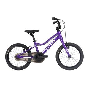 Kinderfahrrad ATTABO EASE 16" Lila - Sicheres, leichtes Fahrrad, ergonomisches Design, V-Brake TEKTRO Bremsen, Kenda Reifen