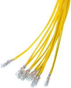 Goobay T11/41/4 subminiaturní žárovka, 1,1 W - žlutá, 0,3 m kabel, 14 V (DC), 80 mA, 1 kus