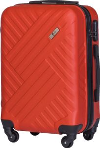 Xonic Design Reisekoffer - Hartschalen-Koffer mit 360° Leichtlauf-Rollen - hochwertiger Trolley mit Zahlenschloss in M-L-XL oder Set (Rot M, klein)