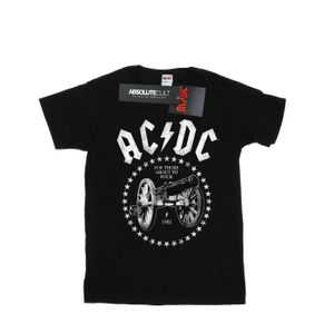 AC/DC - "We Salute You Cannon" T-Shirt für Herren BI7002 (3XL) (Schwarz)