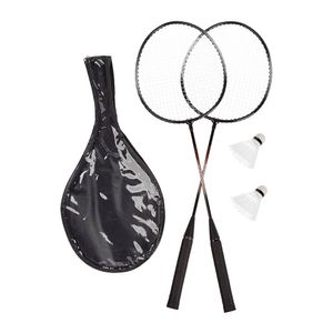 relaxdays Badmintonset mit Tasche