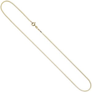 1,0mm Venezianerkette Collier 333 Gelbgold Gold Kette Halskette 45cm Goldkette