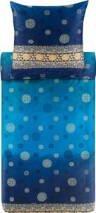 Bassetti Baumwollsatin-Bettwäsche-Garnitur PALLAVICINO Farbe BLAU B1 Größe 135x200+80x80 Bassetti Baumwollsatin-Bettwäsche-Garnitur PALLAVICINO Farbe BLAU B1 Größe 135x200+80x80