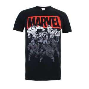 Marvel - "Collective" T-Shirt für Herren TV400 (M) (Schwarz)