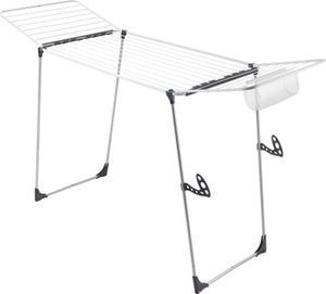 Metaltex Metaltex Hurricane Drablek 197x65x115 cm 24 m Trockenlänge Silber Schwarz